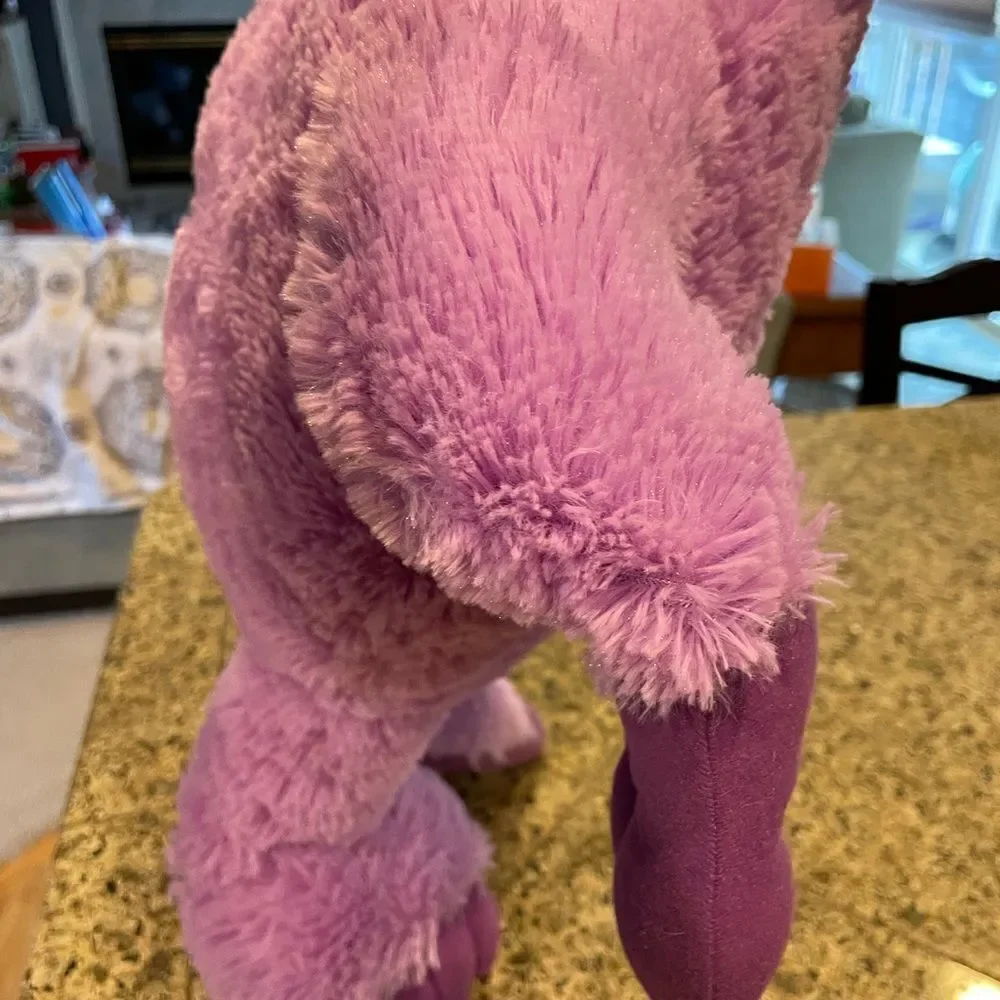RARE Rudolph Purple Bumble Abdominal 26 inch Plush Stuffed Bumble!!